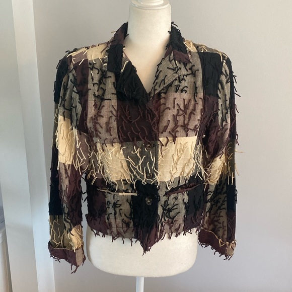 kindred spirit Jackets & Blazers - Kindred spirit fringe jacket